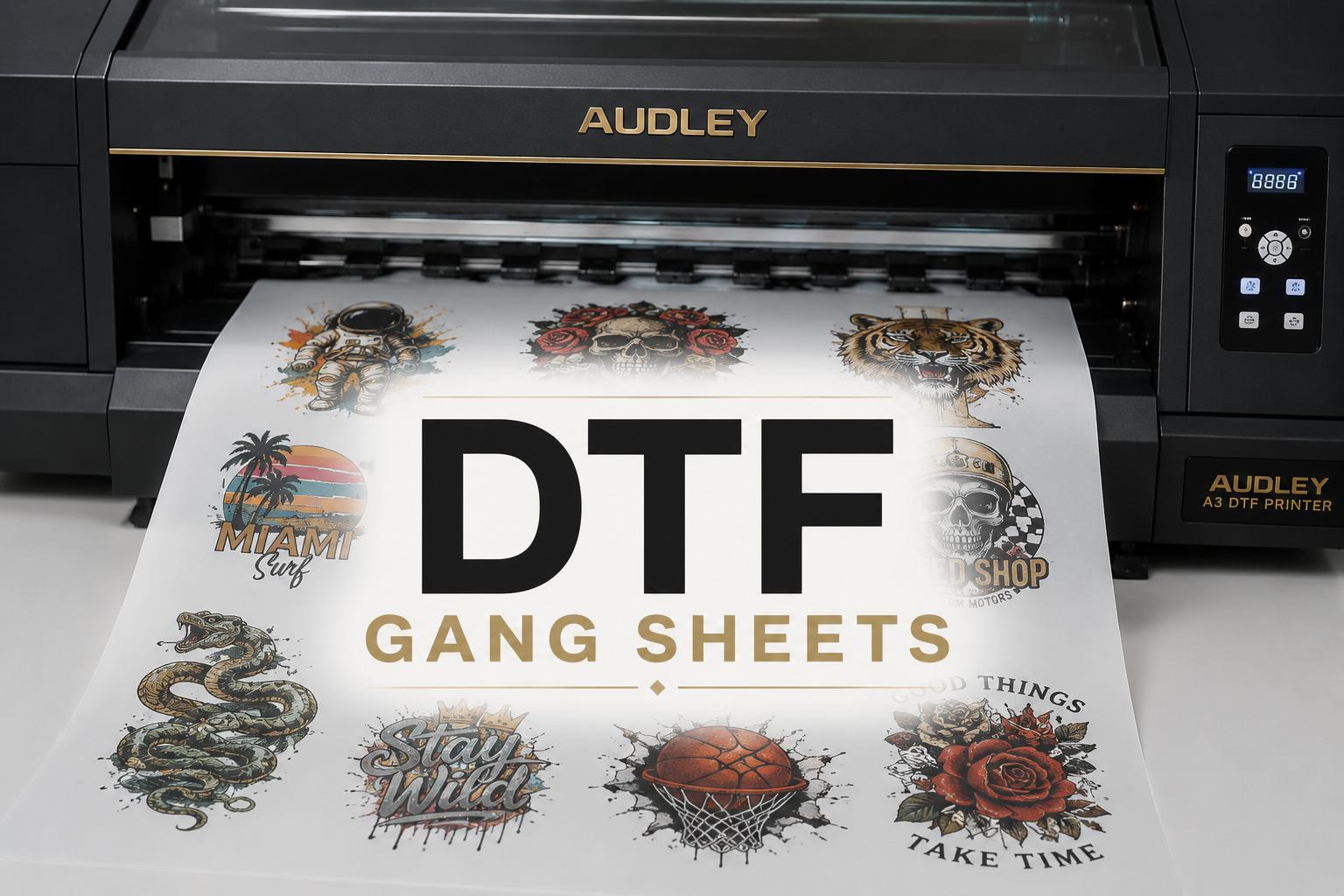 Standard 22 × 12 in DTF Gang Sheet product